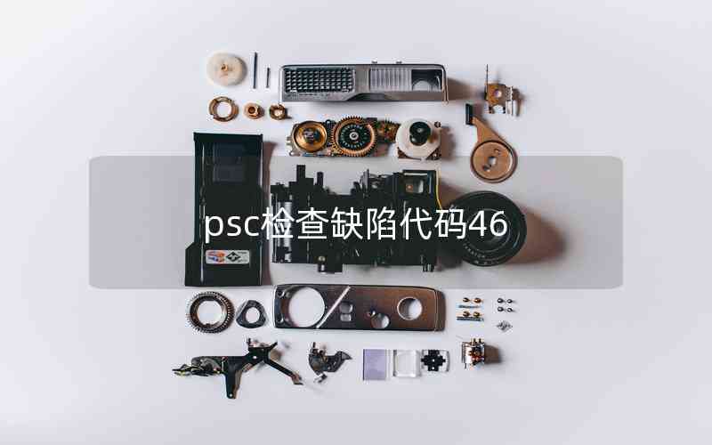 psc检查缺陷代码46